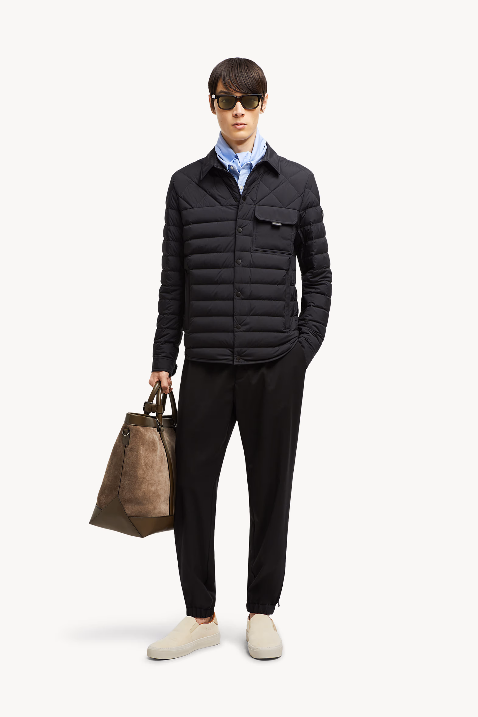Doudoune-chemise Iseran Hommes Noir Moncler 0